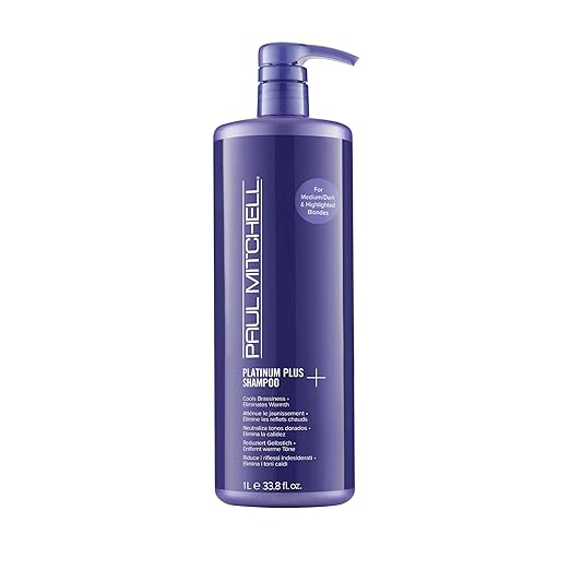 Paul Mitchell Platinum Plus Purple Shampoo 33.8 oz