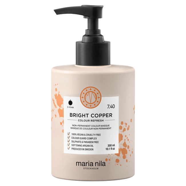 Maria Nila Colour Refresh Bright Copper 7.40 (Select Size)