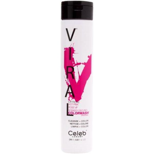 Celeb Luxury Colorwash Viral Hotpink 9 oz - Shampoo