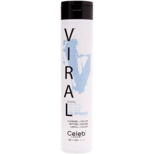 Celeb Luxury Colorwash Viral Pastel Baby Blue 9 oz - Shampoo