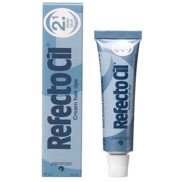 REFECTOCIL CREAM HAIR DYE DEEP BLUE #2.1 0.5 OZ - Brow