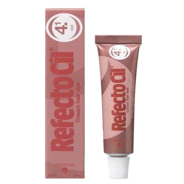 Refectocil Cream Hair Dye Red #4.1 0.5 OZ - Brow