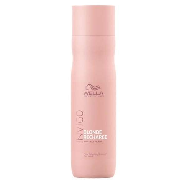 Wella INVIGO Recharge Color Refreshing Shampoo for Cool Blondes 10.1 oz - Shampoo