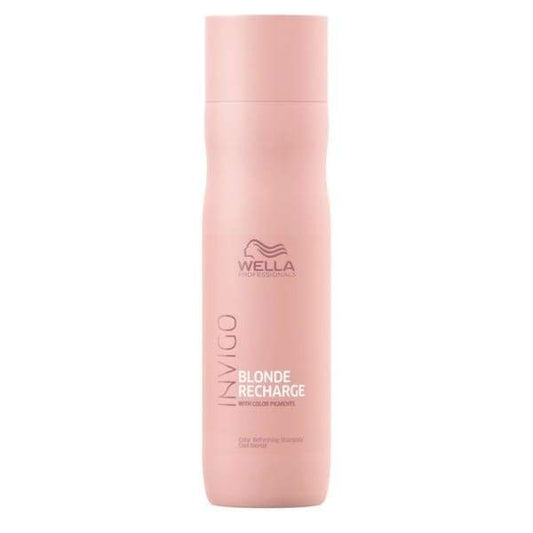 Wella INVIGO Recharge Color Refreshing Shampoo for Cool Blondes 10.1 oz - Shampoo