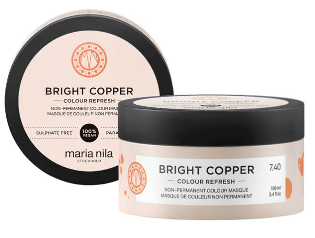 Maria Nila Colour Refresh Bright Copper 7.40 (Select Size)