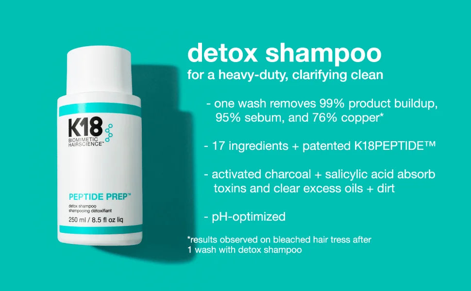 K18  PEPTIDE PREP™ detox shampoo 8.5 oz