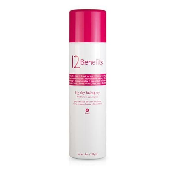 12 Benefits Big Day Hairspray 8 oz - Style-Aerosol