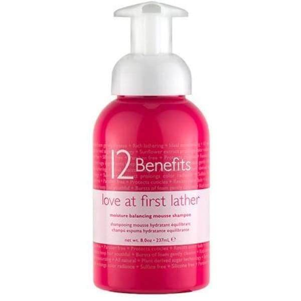 12 Benefits Love at First Lather 8 oz - Shampoo