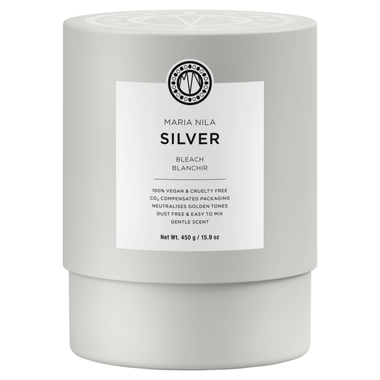 Maria Nila Silver Bleach Jar 15.9 Oz