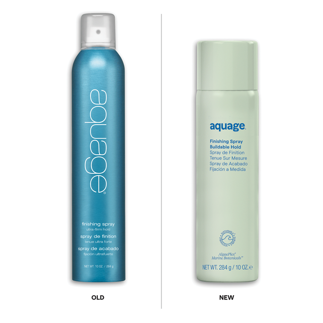 Aquage Finishing Spray Buildable Hold 10 Oz