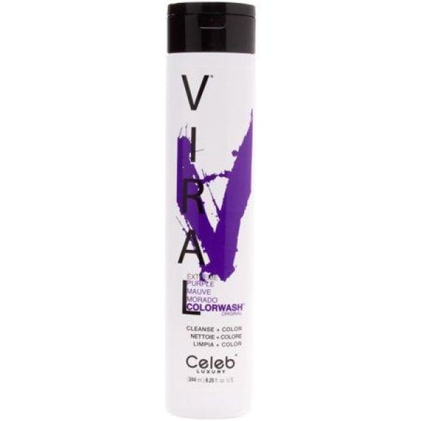 Celeb Luxury Colorwash Viral Purple 9 oz - Shampoo