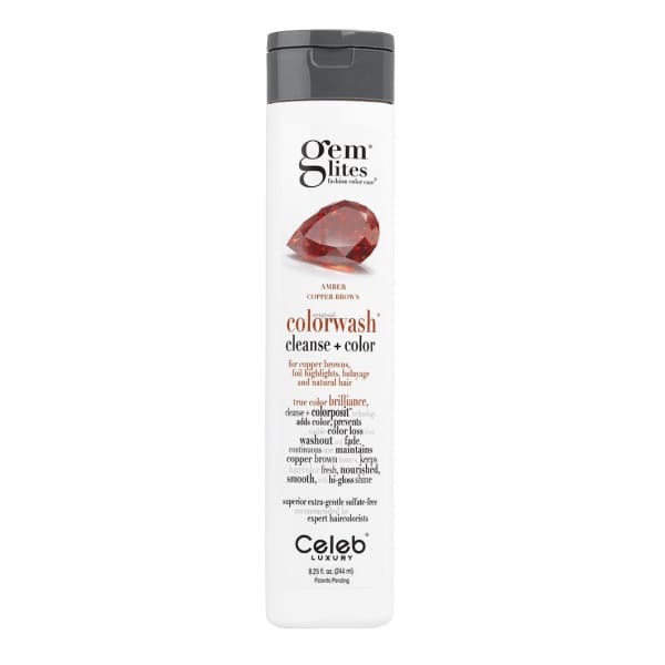 GemLites Colorwash Amber 9 oz - Shampoo