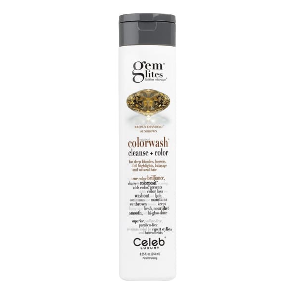 GemLites Colorwash Brown Diamond 9 oz - Shampoo