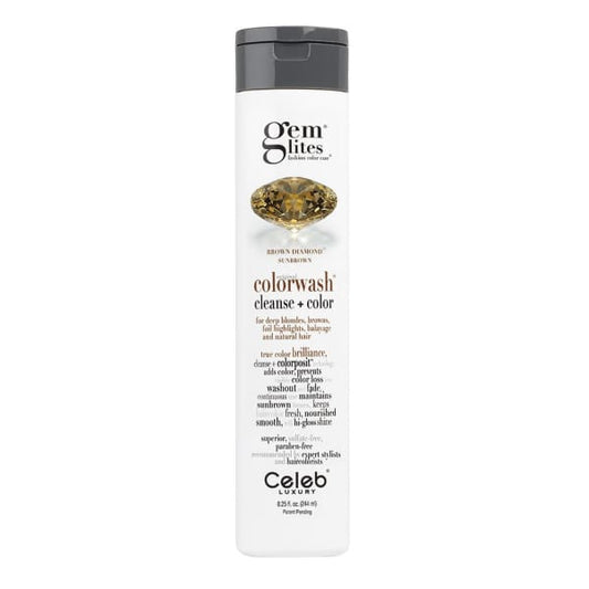 GemLites Colorwash Brown Diamond 9 oz - Shampoo