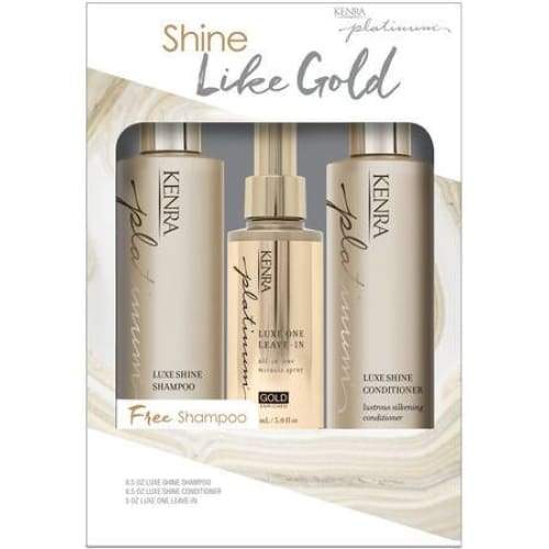 Kenra Professional Shine Like Gold Holiday Trio - Set