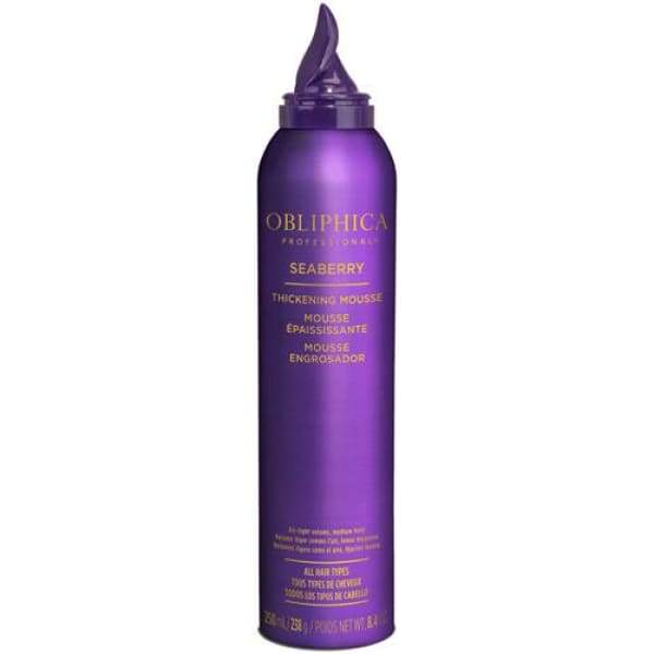 Obliphica Seaberry Thickening Mousse 8.4 oz - Style