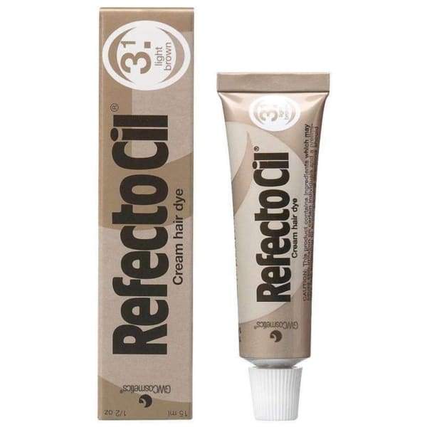 REFECTOCIL CREAM HAIR DYE LIGHT BROWN #3.1 0.5 OZ - Brow