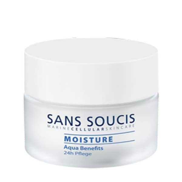 Sans Soucis Moisture Aqua Benefits 24-h Care 1.69oz - Moisturizer