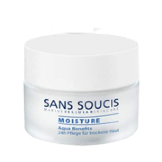 Sans Soucis Moisture Aqua Benefits 24-h Care for Dry Skin 1.69oz - Moisturizer