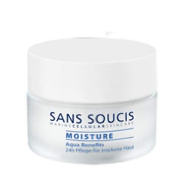 Sans Soucis Moisture Aqua Benefits 24-h Care for Dry Skin 1.69oz - Moisturizer